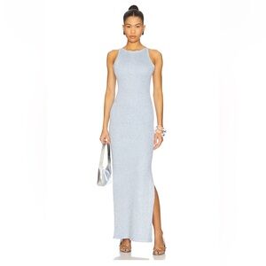 NWT SNDYS Azaria True Maxi Dress in Blue